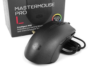 握位可換置設計 MasterMouse Pro L電競滑鼠 握位可換置設計 MasterMouse Pro L電競滑鼠