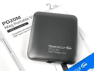 20Gbps 極速、MagSafe 磁吸 TEAMGROUP PD20M 2TB 外置 USB-C SSD 20Gbps 極速、MagSafe 磁吸 TEAMGROUP PD20M 2TB 外置 USB-C SSD