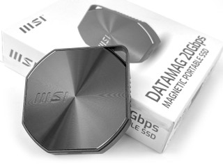 20Gbps 極速、MagSafe 磁吸 MSI DATAMAG 20Gbps 1TB 外置 USB-C SSD 20Gbps 極速、MagSafe 磁吸 MSI DATAMAG 20Gbps 1TB 外置 USB-C SSD