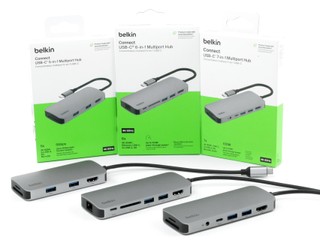 升級 4K60、SD3.0 DDR200 Belkin Connect 系列 USB-C 集線器 升級 4K60、SD3.0 DDR200 Belkin Connect 系列 USB-C 集線器