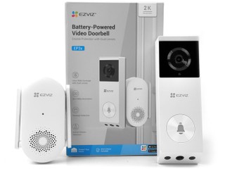 2K+1080p 超廣角、免鑽洞佈線 EZVIZ EP3x 雙鏡頭智能影像門鐘 2K+1080p 超廣角、免鑽洞佈線 EZVIZ EP3x 雙鏡頭智能影像門鐘