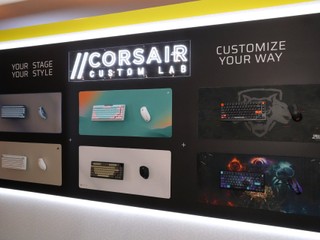 CORSAIR 展出創新三艙式魚缸式機箱 並推出 MAKR 75 DIY 開啟自組鍵盤市場 CORSAIR 展出創新三艙式魚缸式機箱 並推出 MAKR 75 DIY 開啟自組鍵盤市場